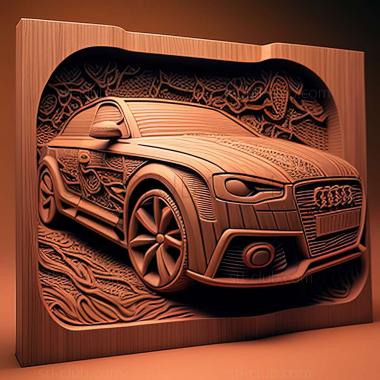 3D мадэль Audi RS4 (STL)